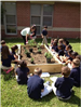 New butterfly garden at Brusly Elementary School