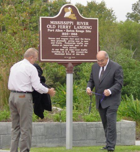 Unveiling of the historical marker