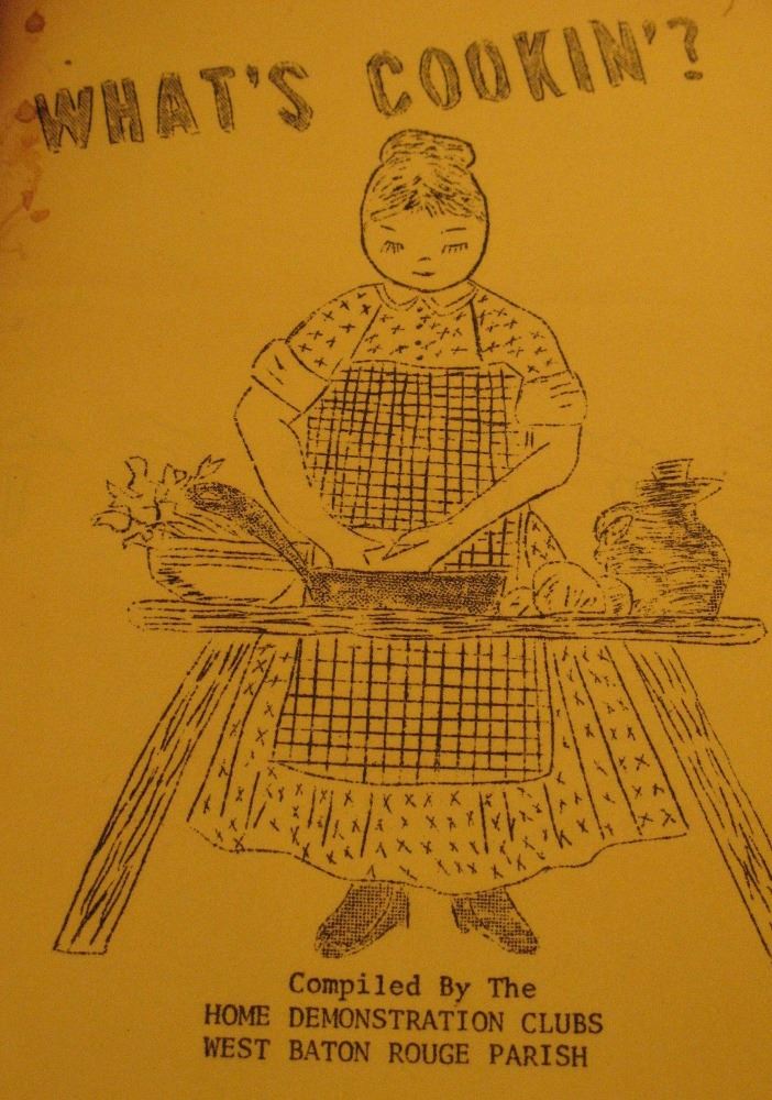 What's Cookin' publication compiled by the Home Demonstration Clubs