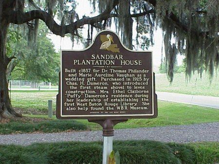 Sandbar Plantation House sign
