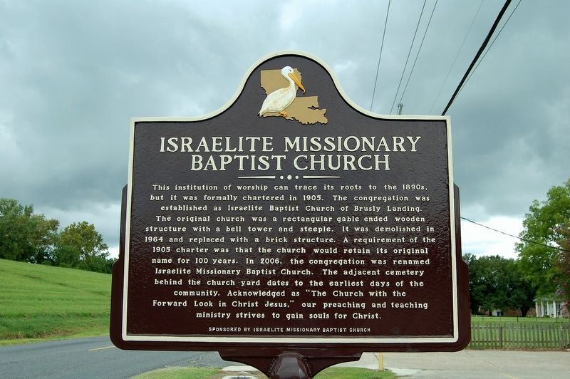 Israelite Missionary Baptist Church Marker